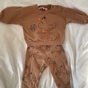 Weekend House Kids Pants/Shirt set